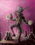 Mad Hatter - Alice in Wonderland Horror by Yarkspiri