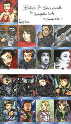 Blake's 7 Sketchcards - Part 2