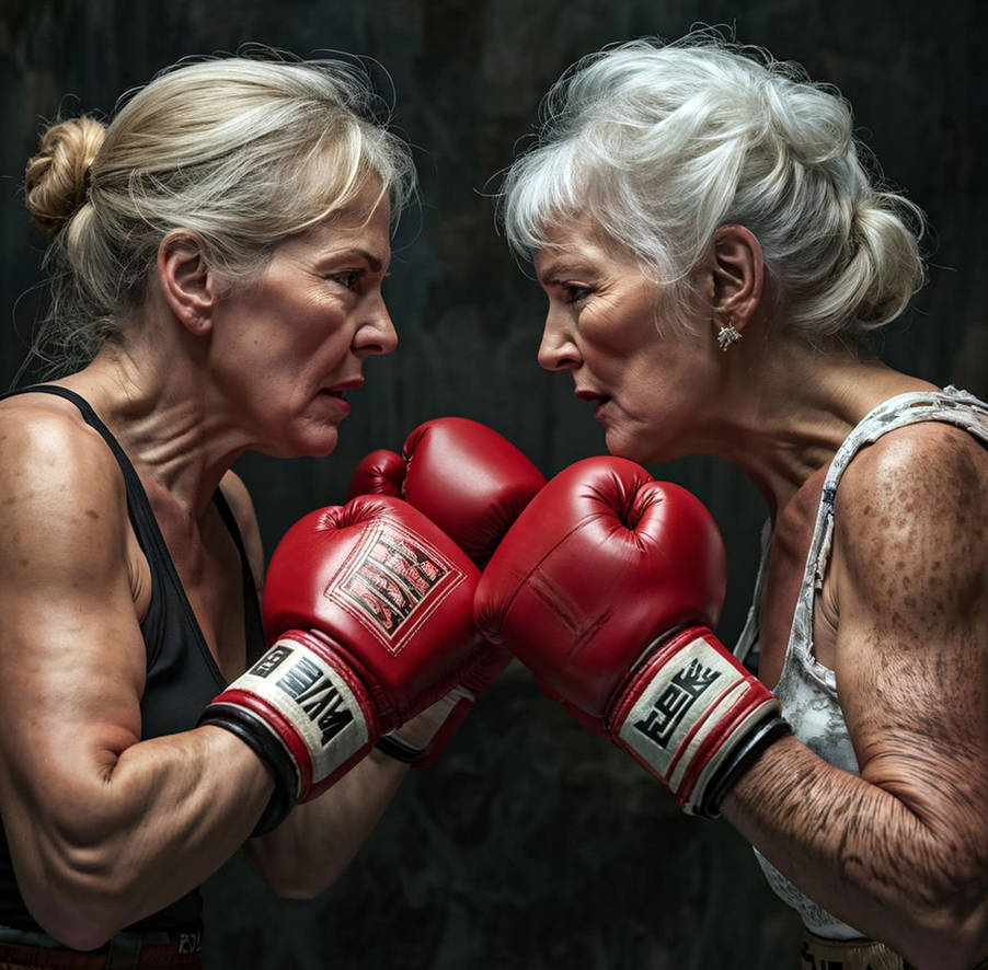 Old Rivals Female Elderly Rivals by johnny-rassler on DeviantArt