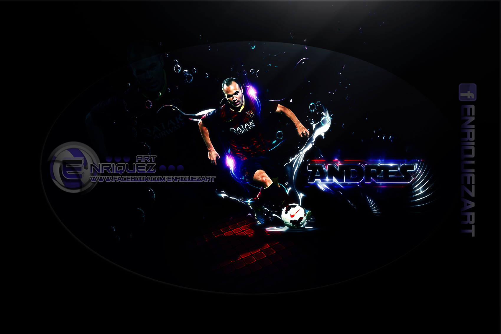 Andres Iniesta FC Barcelona