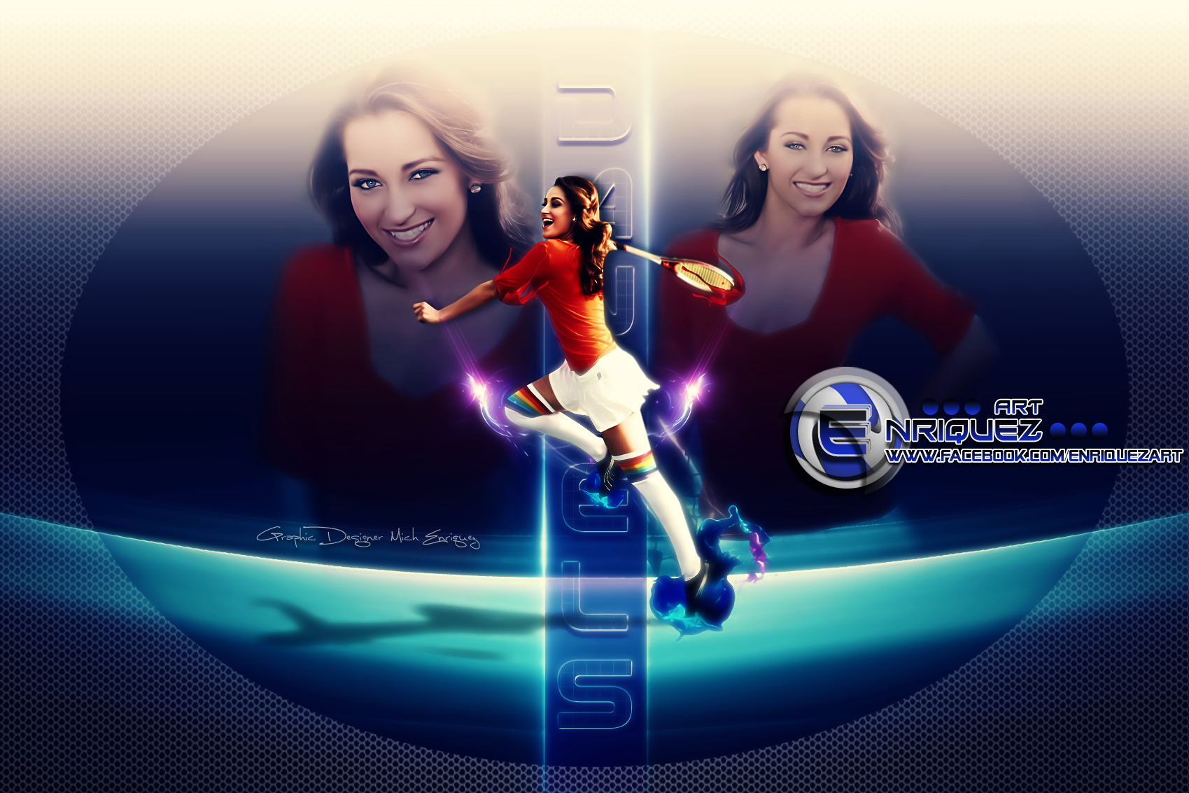 Dani Daniels | Wallpaper GLOW by EnriquezArt on DeviantArt Dani Daniels | Wallpaper GLOW by EnriquezArt on DeviantArt