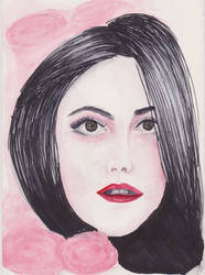 Isabelle Fuhrman watercolor painting