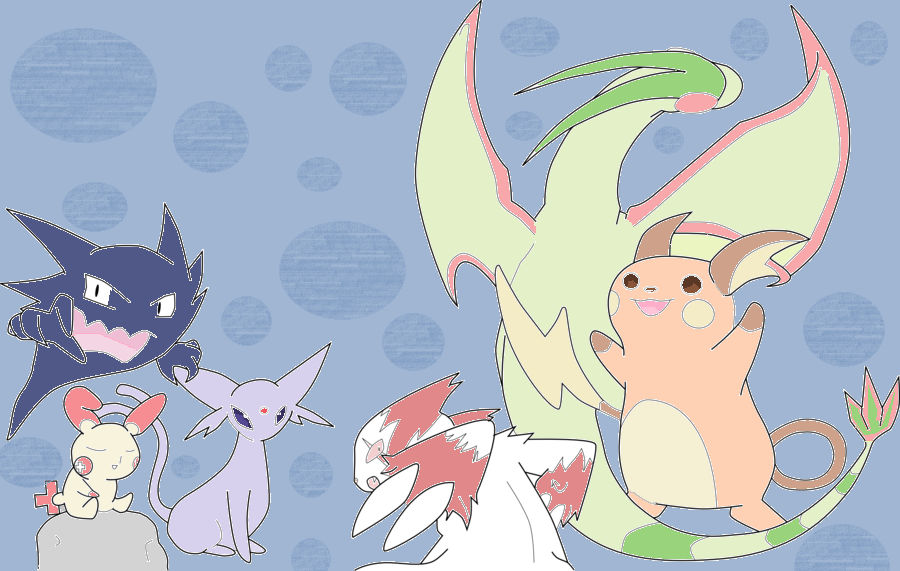 Pokemon:Colored by kawaiipikachu12 on DeviantArt