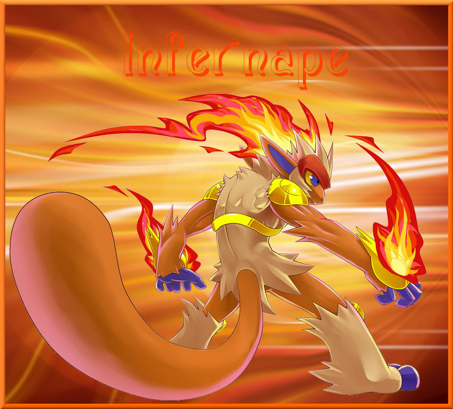 Infernaep Infernape by kawaiipikachu12 on DeviantArt