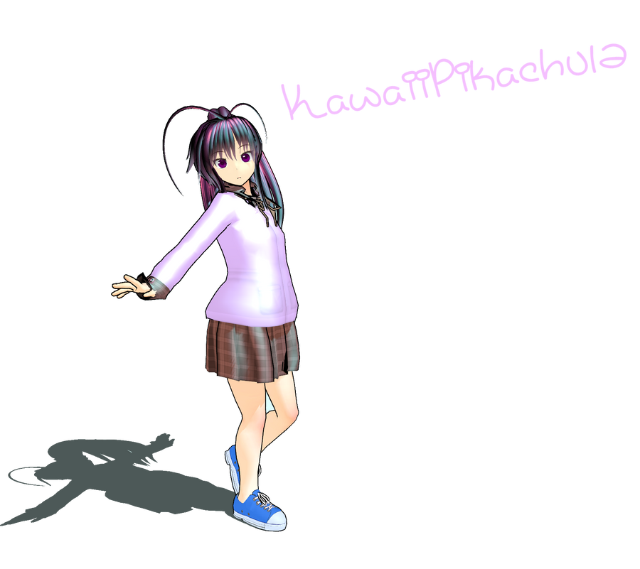 MMD -MODEL by kawaiipikachu12 on DeviantArt