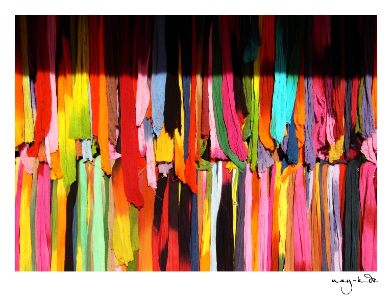 Colorful scarves