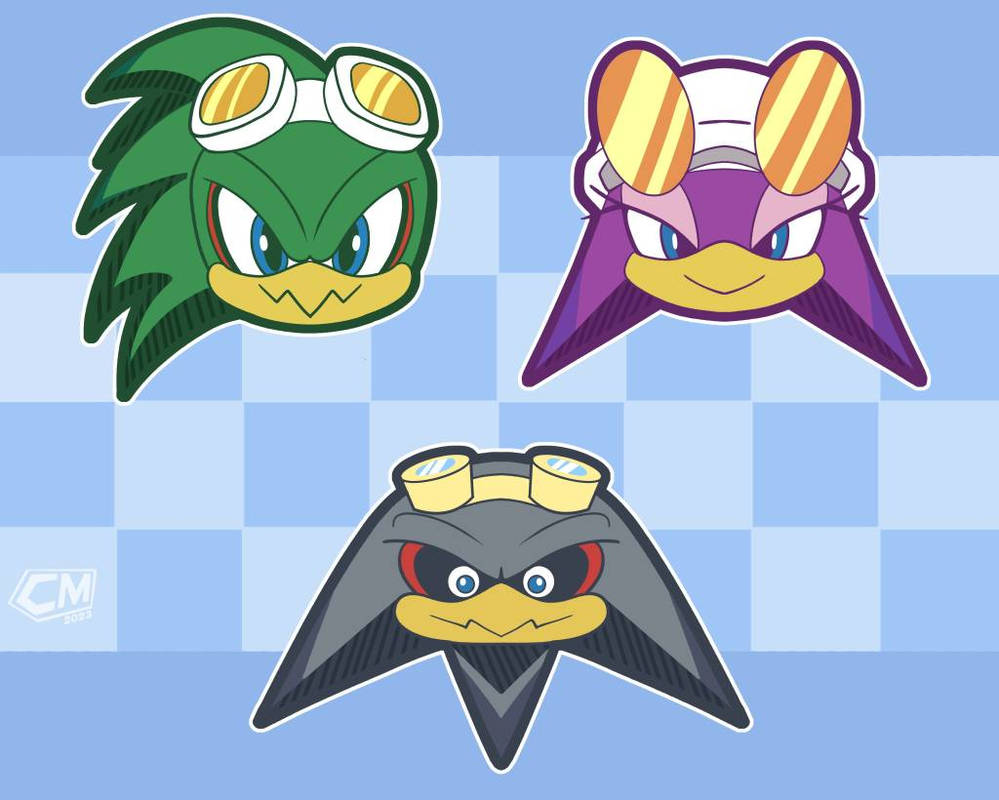 Sonic Babalyn Rouges Devienart Model Babylon Rogues stickers by krisiostork on DeviantArt