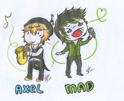 Mis Ocs~ Mad y Axel