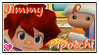 Jimmy and Pipotchi Stamp by SuziePatutie
