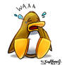 Dancing Penguin (Crying Brown Penguin)!