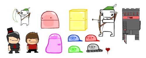 Characters for game.