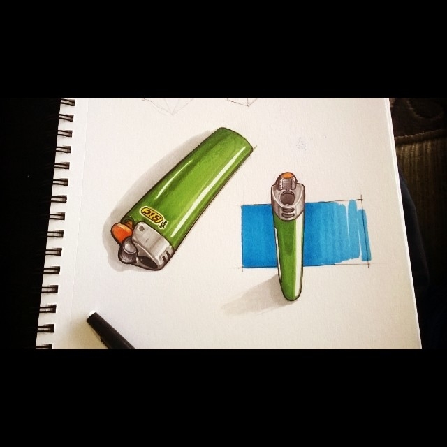 Lighter Sketch