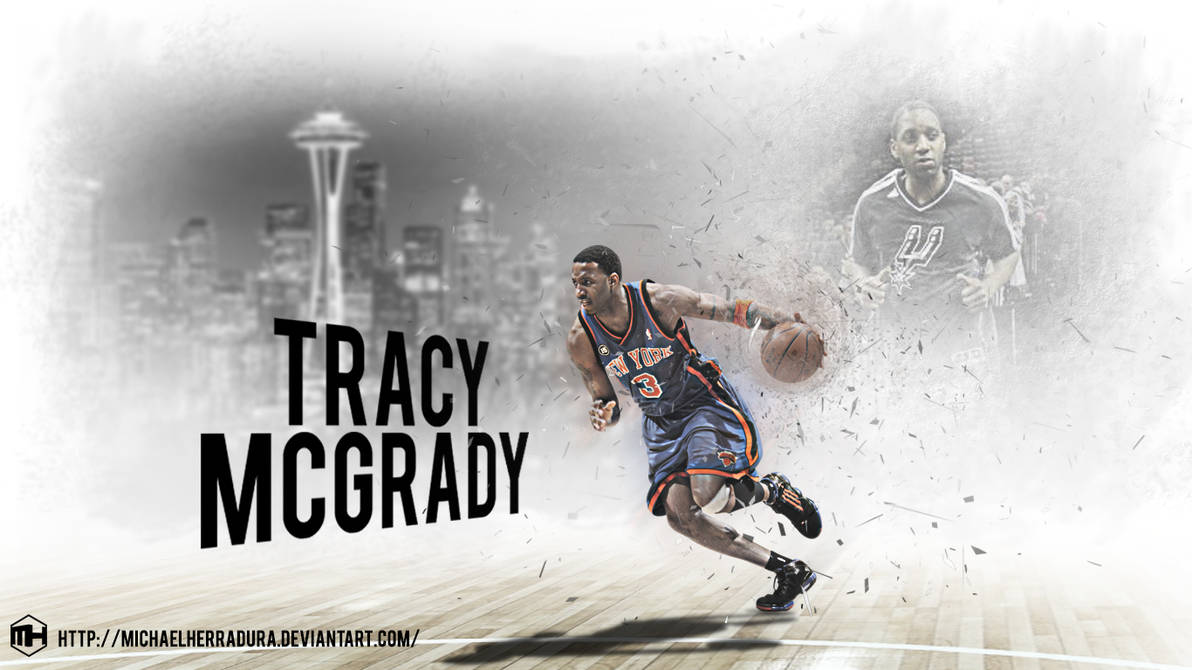 Download NBA legend, Tracy McGrady Wallpaper