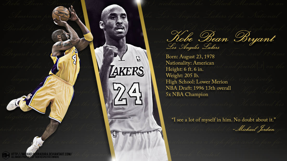 Kobe Bryant Wallpaper by michaelherradura on DeviantArt Kobe Bryant Wallpaper by michaelherradura on DeviantArt