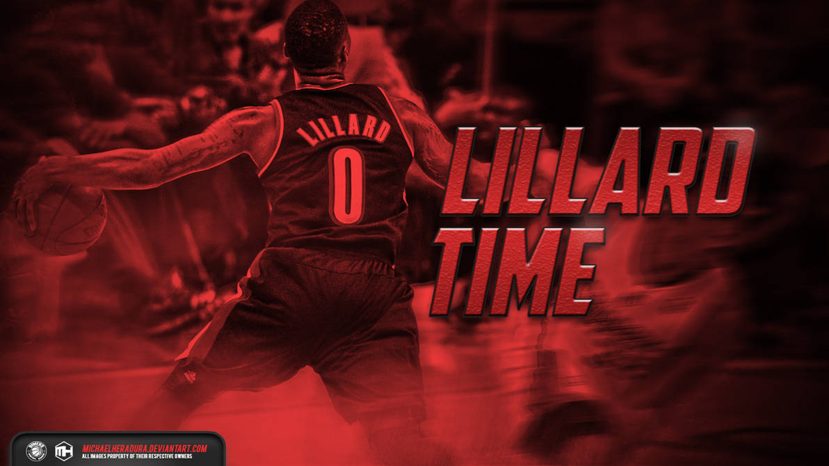 Damian Lillard Lillard Time wallpaper by michaelherradura
