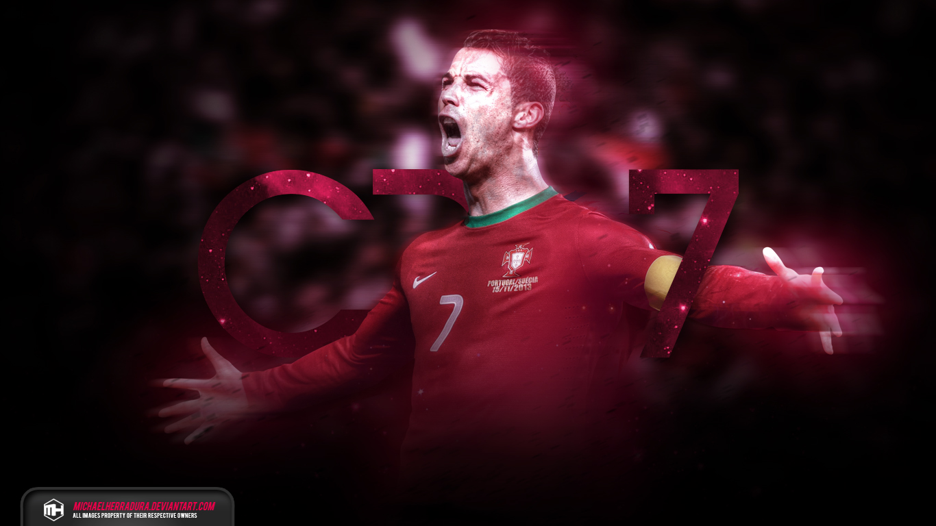 Cristiano Ronaldo CR7 Galaxy wallpaper by michaelherradura on DeviantArt