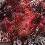 Michael Jordan Splatter wallpaper