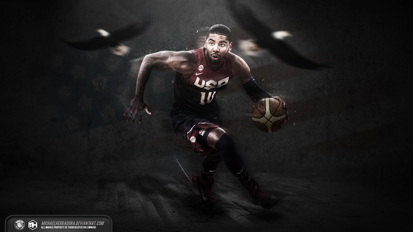 Kyrie Irving USA wallpaper by michaelherradura on DeviantArt Kyrie Irving USA wallpaper by michaelherradura on DeviantArt
