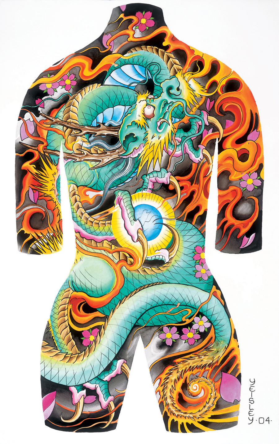 Tattoo Body Suit Poster 002 by azmousejockey on DeviantArt