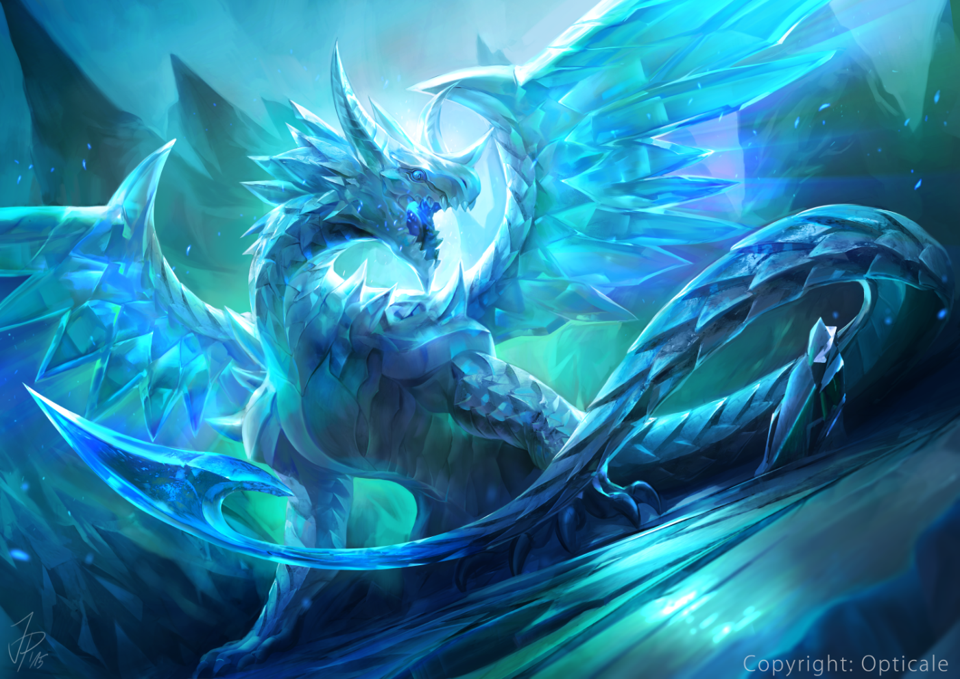 The Legendary Crystal Dragon - Opticale