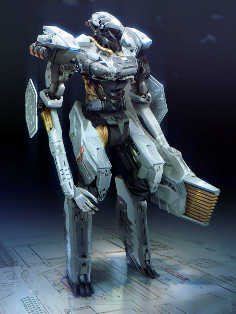 Space mech by cat-meff
