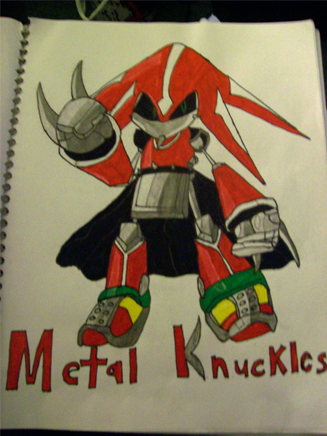 Neo Metal Knuckles by Kryptid on DeviantArt