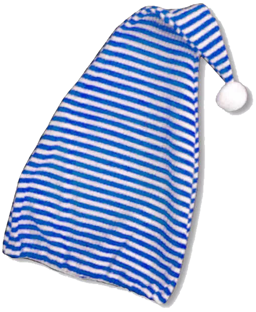 My Blue and White Striped Nightcap by Babyshowfan2002 on DeviantArt