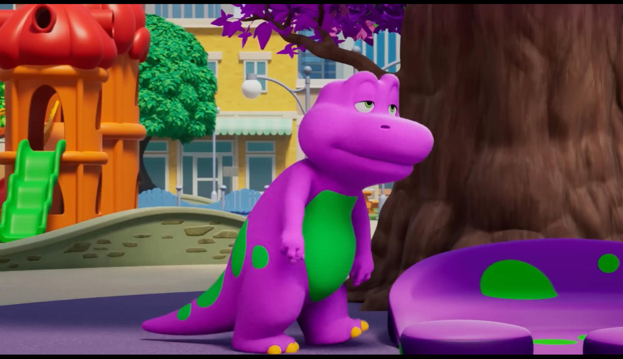 Exhausted Barney by Babyshowfan2002 on DeviantArt