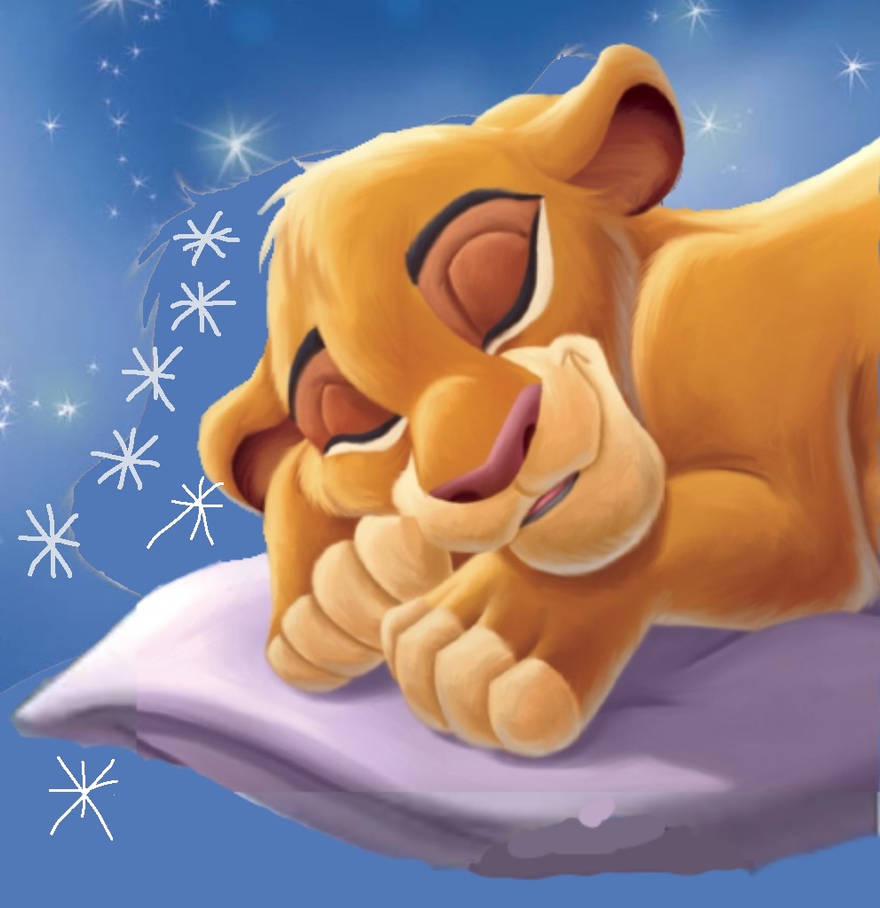 Simba Stars Simba sleeping under the stars by Babyshowfan2002 on DeviantArt