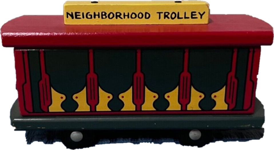 Mister Rogers Neighborhood Medium Trolley Toy PNG by Babyshowfan2002 on ...