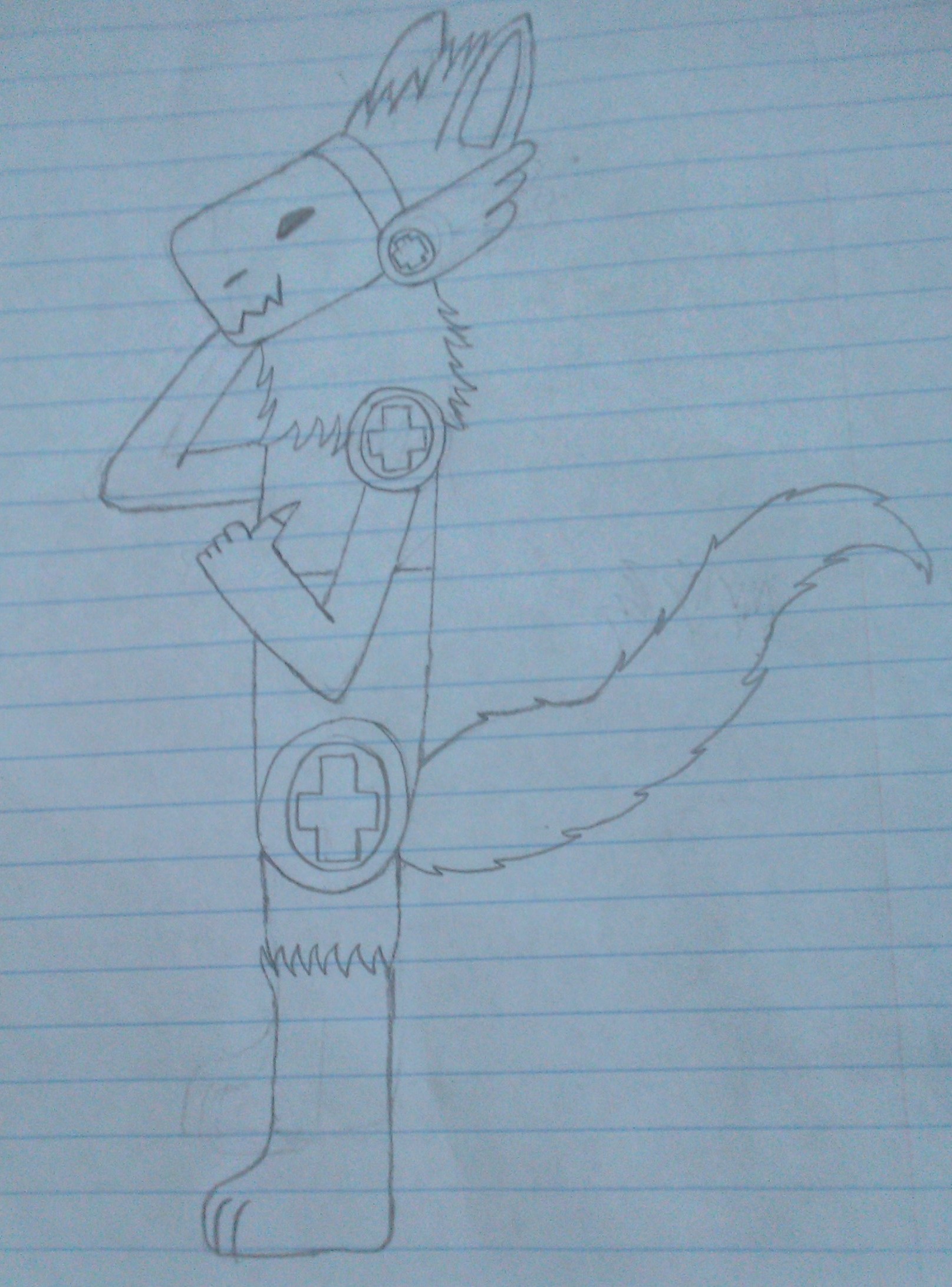 Simple Protogen Drawing Protogen Drawing by ShadowReombarth on DeviantArt