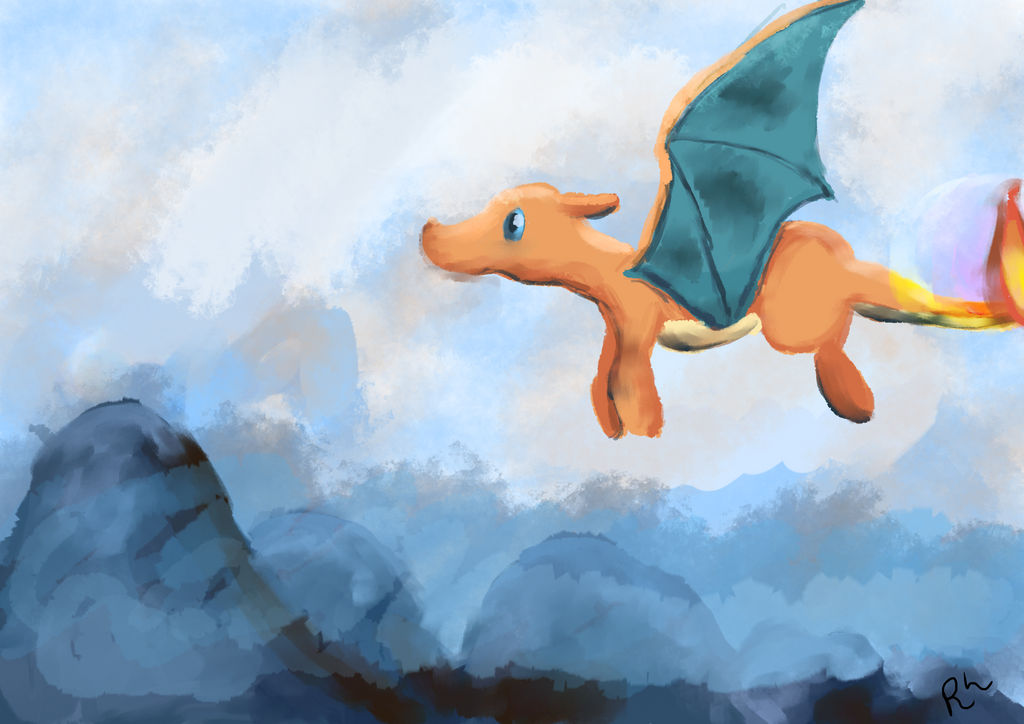 charizard by artisticramen2020 on deviantart Images... Charizard Painting by Raven-Foxx on DeviantArt