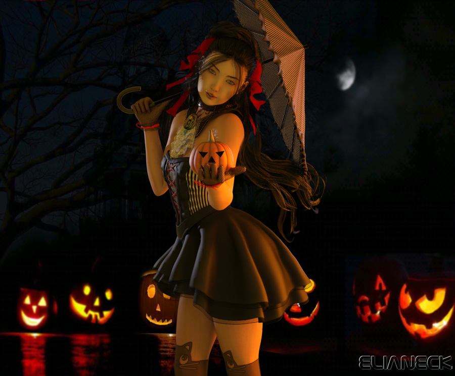 Mayuka in halloween