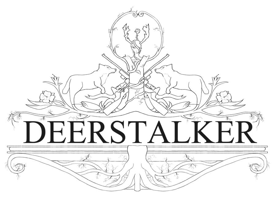 Deerstalker T-Shirt Logo Design