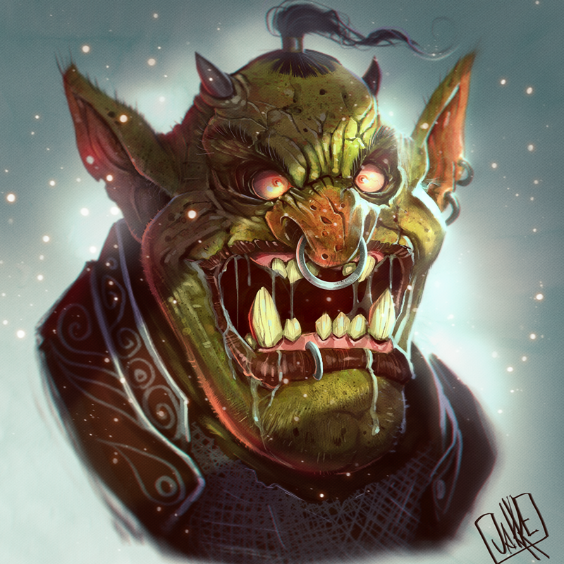 Orc head