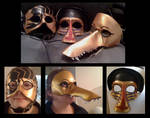 Egyptian Mask Trio