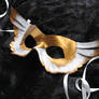 Gilded Angel Leather Mask