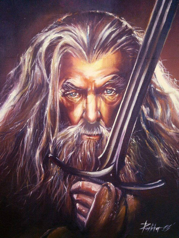 Sir Ian McKellen as Gandalf the Grey