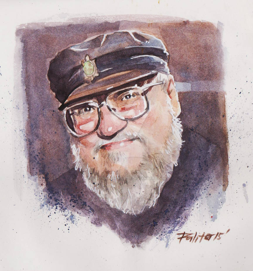 George R. R. Martin by ermitanyongpalits on DeviantArt