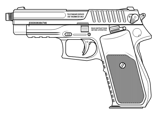 TDX pistol