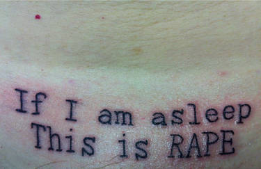 rape tattoo