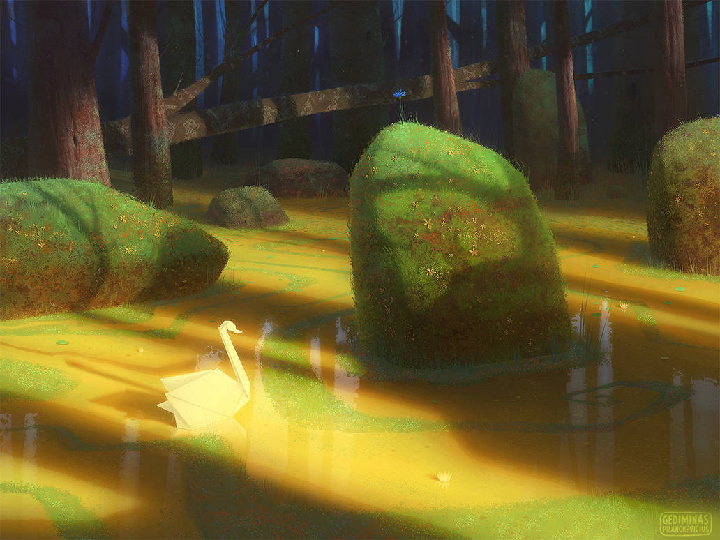 Secret place by gedomenas on DeviantArt