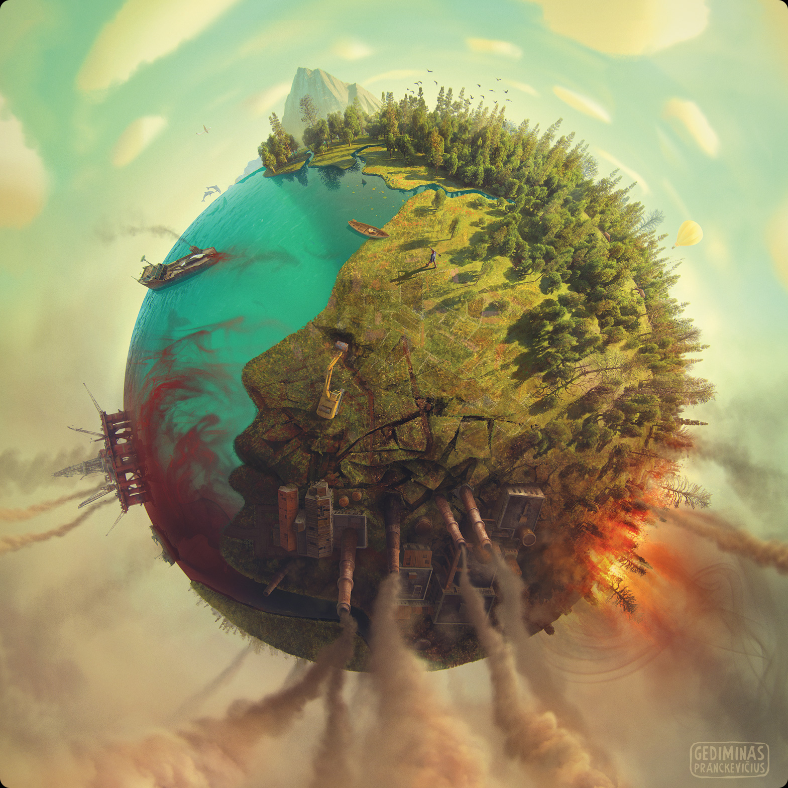 Mother Earth by gedomenas on DeviantArt