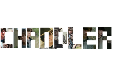 Texto png de Chandler Riggs|Carl The Walking Dead