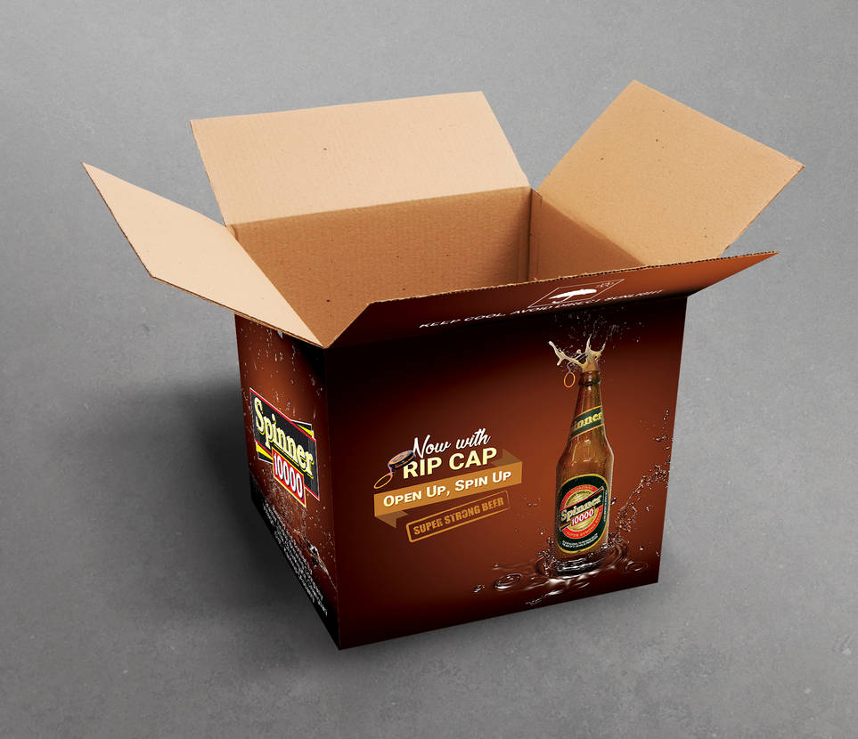 Beer Corrugated Carton Packaging Design by nilotpalsingha on DeviantArt