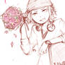 Yata-Chan gives you Roses/Doodle