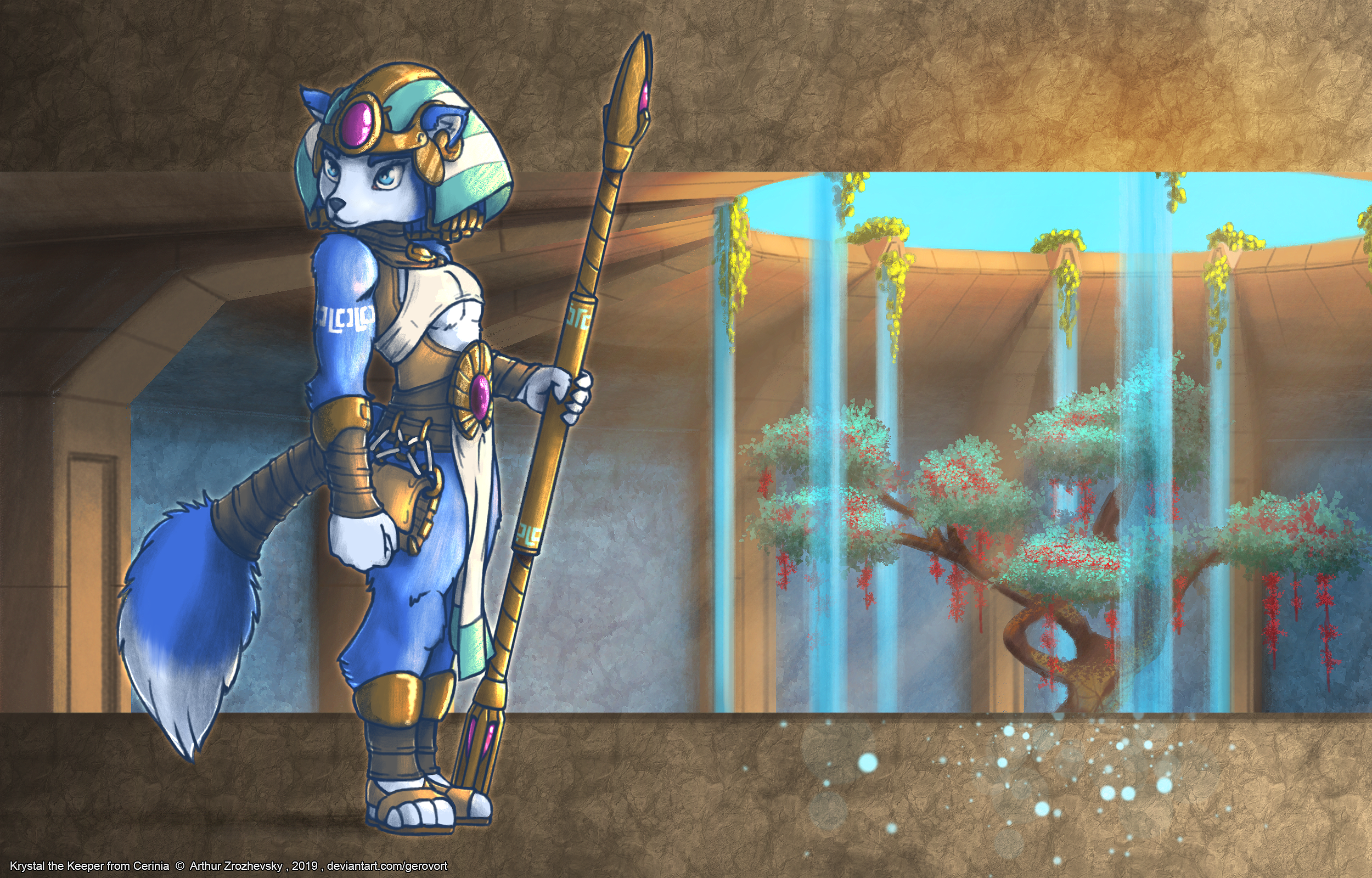 Star Fox Adventures - Krystal's Combat Stance by GeroVort on DeviantArt