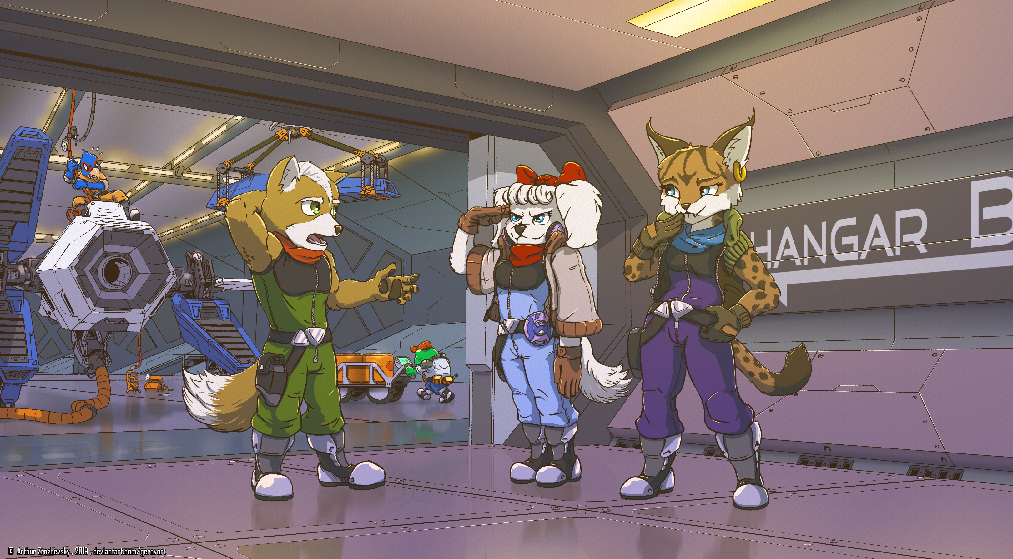 Star Fox Adventures - New Ally by GeroVort on DeviantArt