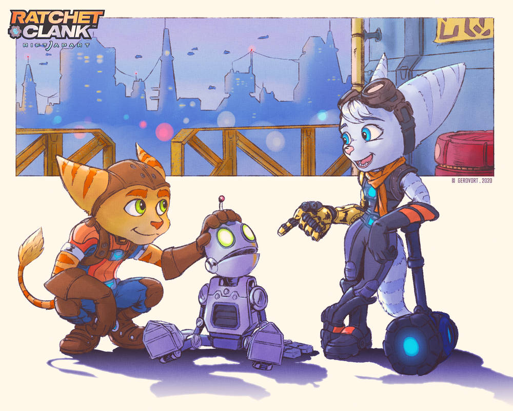 Ratchet and Clank: Rift Apart by GeroVort on DeviantArt