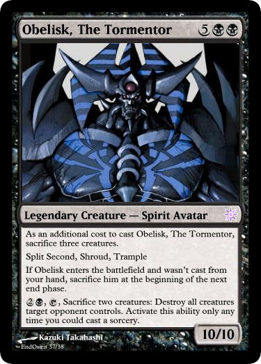 Obelisk The Tormentor Mtg By Endosiris On Deviantart